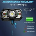 thumbnail image 4 of Linterna frontal LED recargable con luz roja, 4 of 6