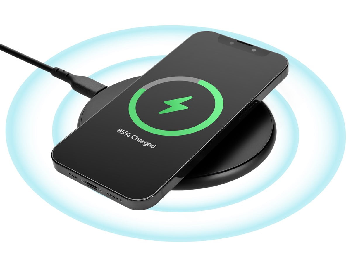 upright wireless phone charger