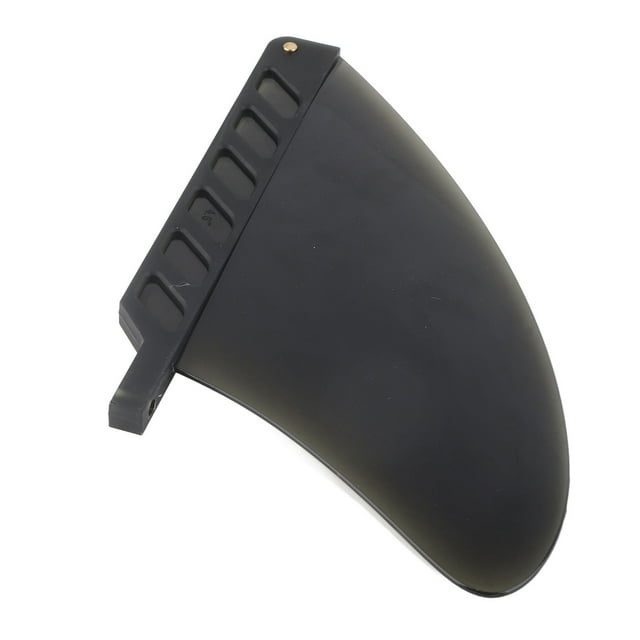 Surfboard Fin, 4 Inch Large Rail Surf SUP Single Fin PVC Fin Replacement for Longboard Inflatable Paddle Board Surfing Accessory