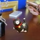 thumbnail image 4 of Figura de gato de la suerte de cerámica hecha a mano, adorno para tablero de automóvil, adornos pequeños para Negro, 4 of 7