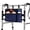Navy Blue, variant on Deago Walker Bag Basket with Cup Holder Large Capacity Folding Walkers Rollator Organizer Carry Storage Pouch Water-Resistant Armrest Accessories for Seniors Elderly Handicap, Navy Blue