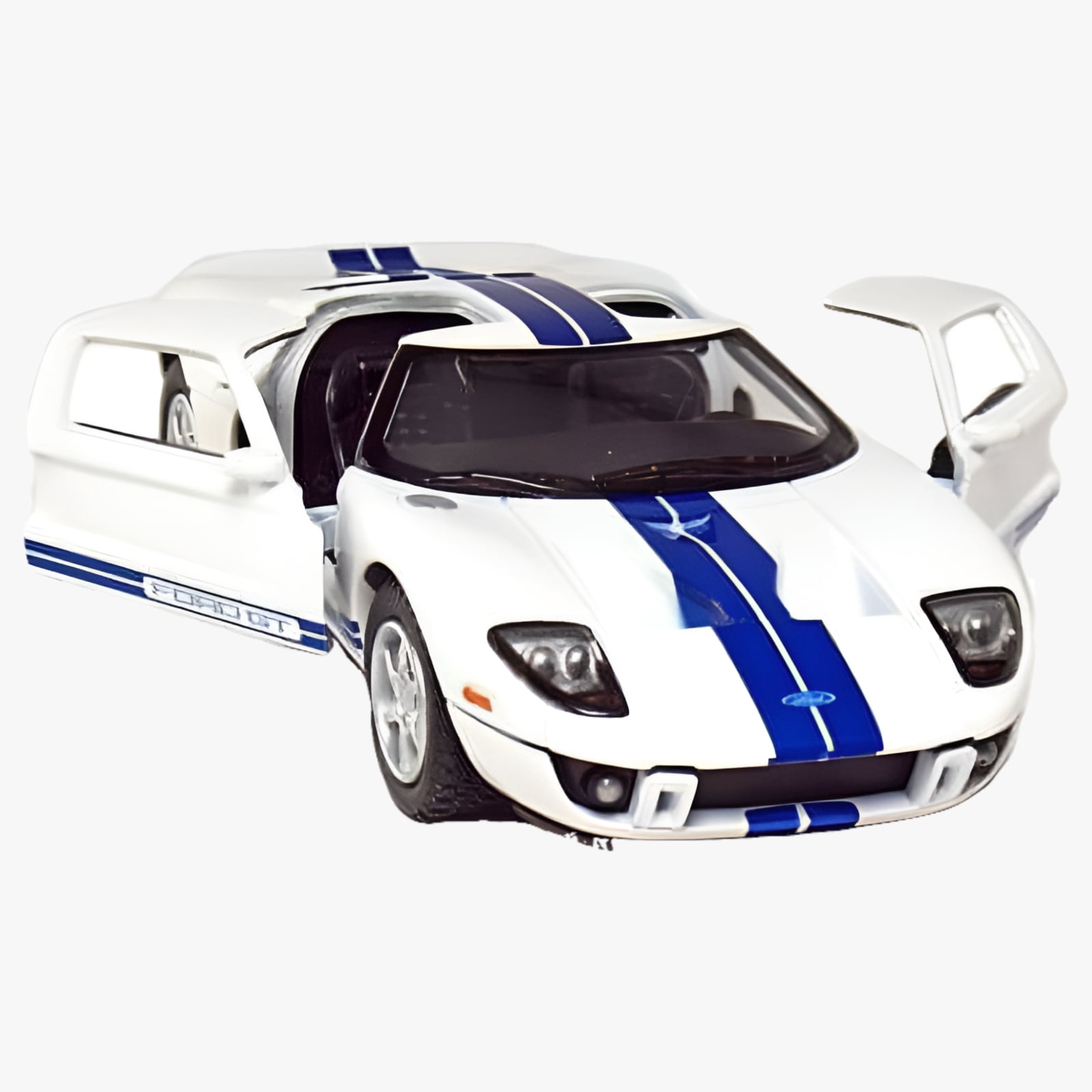 Set of 4: Kinsmart 5" 2006 Ford GT Diecast Model Toy Car 1:36 New