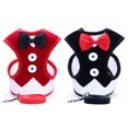thumbnail image 4 of Conjunto de arnés y correa para cachorros y gatos, chaleco transpirable para mascotas, arnés para perros pequeños, conejos, vestido de malla, cinturón de pecho con lazo, collar para chihuahua, 4 of 5