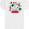 thumbnail image 3 of Peanuts - Snoopy And Woodstock Christmas Overload - Men's Short Sleeve Graphic T-Shirt, 3 of 6