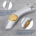 thumbnail image 3 of Cuchillo para alfombras Roofing Tools Leriton, resistente, con 2 hojas, 3 of 7