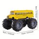 thumbnail image 2 of Monster School Bus Monster Truck Tire de la espalda Regalos para niños para niños niños niños, 2 of 9