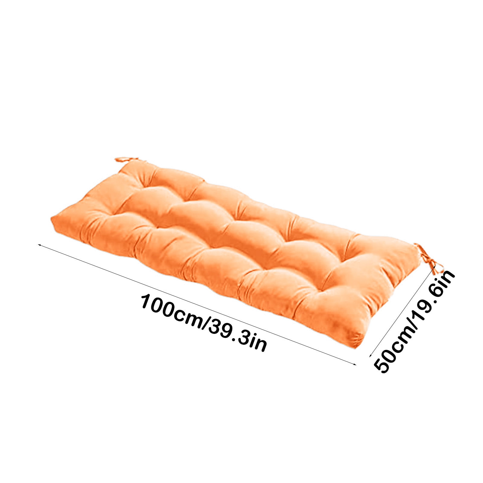 YIMWNYI Indoor/Outdoor Seat Cushion for Patio Chair, Lounger & Garden Furniture, Waterproof Polyester Replacement Pad Pillow, Soft & Comfortable