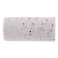 thumbnail image 4 of unbranded Party Table Skirt White Gauze and Sequins Design for Wedding Decoration, 4 of 8