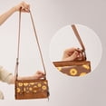 thumbnail image 4 of Wrangler Y2K Purse Small Shoulder Bag for Women Stylish Western Design with Detachable Charms Multiple Pockets, Sunflower-Brown, 4 of 6