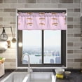 thumbnail image 2 of Cute Hamsters Curtain Valance for Kitchen Windows/Bathroom/Living Room/Bedroom Blackout, Rod Pocket Valance Small Window Treatment Decor, 54" W x 18" L, 2 of 6