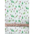 thumbnail image 3 of 3 Wishes Fabric Christmas Merryland Skaters on Light Blue Price per Panel, 3 of 3