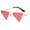 C5 rose gold, variant on Fashion Triangle Frame Sunglasses for Women and Men, Metal Frame with AC Lenses, Conventional Style