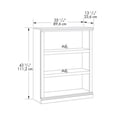 thumbnail image 4 of Scranton & Traditional Engineered Wood Co 3 Shelf Bookcase in Select Cherry, 4 of 10