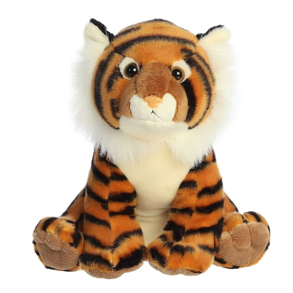 Aurora - Medium Brown Destination Nation - 12" Bengal Tiger - Adventurous Stuffed Animal