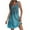 Blue-summer maxi dress, variant on Aboser Summer Beach Dresses for Women Trendy Floral Printing Sundress Flowy A Line Dress Casual Sleeveless Midi Dresses Loose Scoop Neck Sun Dress with Pockets