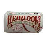 Hobbs Heirloom 100% Natural Cotton Batting - 120" x 120" - King
