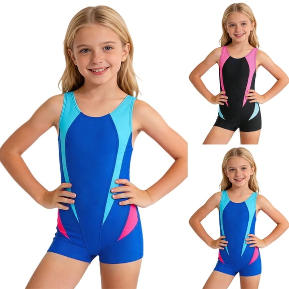 MuXiKeJi Clothes Girls One Piece Swimsuit Size 5-6 Cross Ruched Front Tankini for Girls Quick Dry Crossback Floral Print Bathing Suits for Girls Stretch Strap Swimwear with Cover Up Pants
