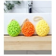 thumbnail image 2 of Ultra Soft Body Loofah Sponge by Casewin, Natural Colors, for Bath and Shower, Multiple Textures for Gentle Cleansing and Deep Exfoliation, Generous and Rich Lather, (Pack of 3), 2 of 7