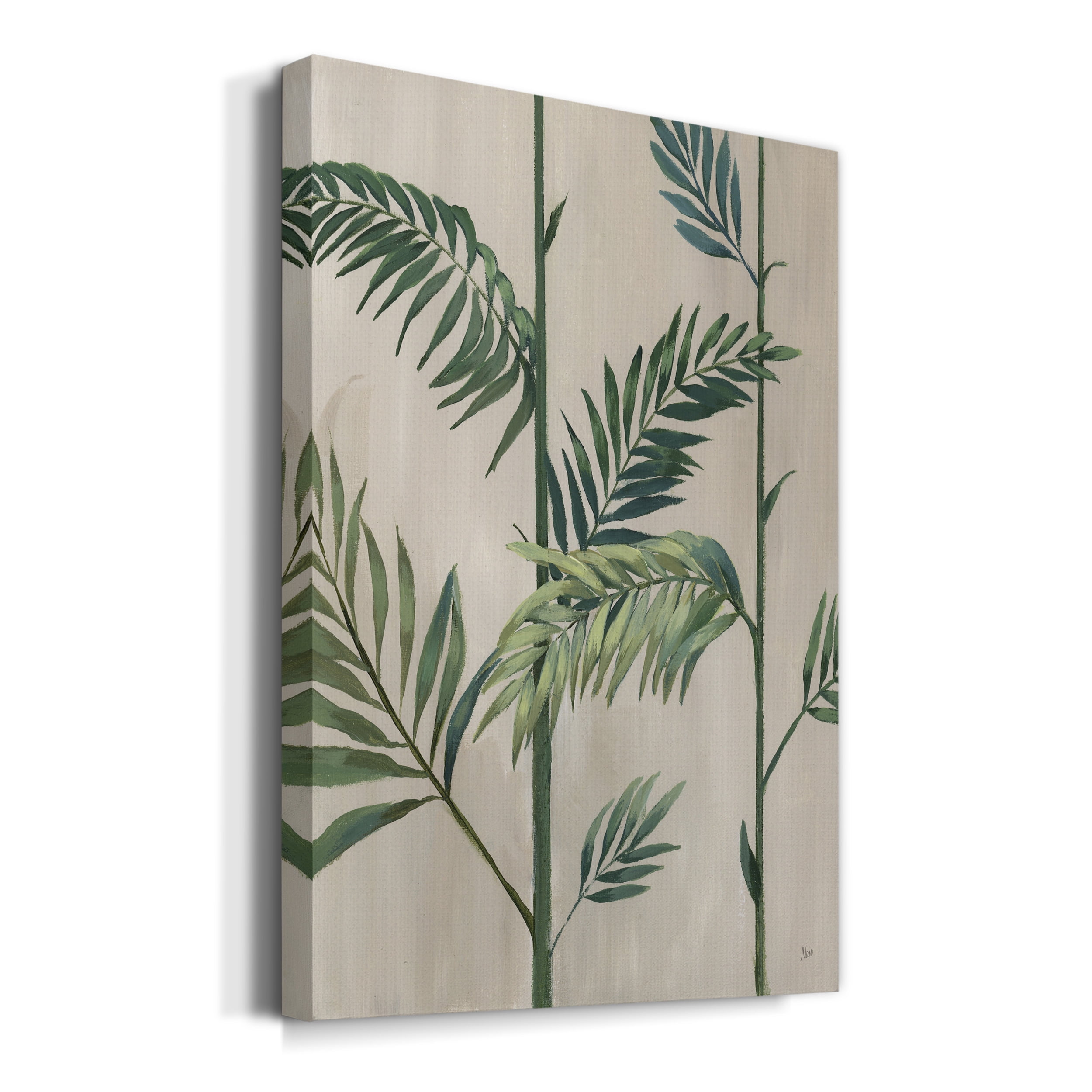 Modern Fronds II Premium Gallery Wrapped Canvas - Ready to Hang - 8 x 12
