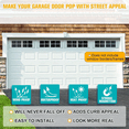 thumbnail image 3 of LOVEVER Magnetic Garage Door Window Glossy Decorative Hardware 6x4 Inches 16PCS, 3 of 6