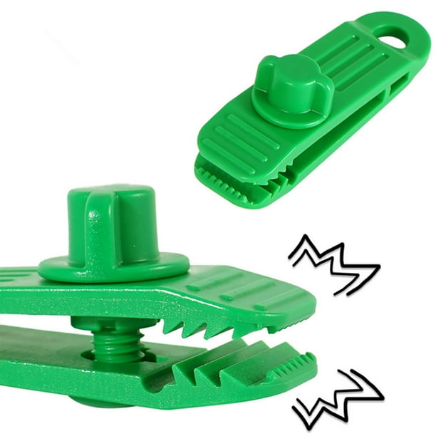 SDJMa Tarp Clips Heavy Duty Lock Clamps Tent Clip Awning Clamp Locking