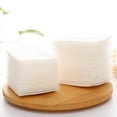 thumbnail image 2 of 100PCS Cotton Square Professional Cotton Pad Facial Wipe for Makeup Removing, 2 of 9