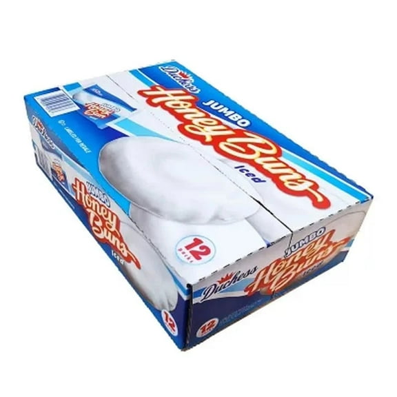 Jumbo White Iced Honey Buns 4.75 Oz., 12 Pk.