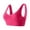 Pink_BF32, variant on Lumtrix Wireless Sport Bras for Women No Underwire Seamless Full Coverage T-Shirt Pullover Sleep Bra Comfort Lounge Bralette Pink M