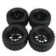 thumbnail image 3 of Juego de 4 piezas de neumáticos de goma para ruedas teledirigidas 1:10 para hsp redcat Exceed Truck Off road Car (10 agujeros), 3 of 12