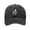Black, variant on Embroidered Baseball Cap, Washed Cotton Adjustable Dad Hat, Halloween Party Headwear for Casual Fall Everyday Wear