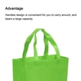 thumbnail image 4 of Unique Bargains Sac-Cadeau Réutilisable en Non-Tissé de Style Vertical 36x25 cm, Vert, Lot de 10, 4 of 5