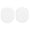 White, variant on Riousery Silicone Bluetooth Headset Cover Dustproof Shockproof Protective Case for IOS Earphone Max, Black Professional Wireless Earpiece Shell Skin Sleeve Protectors (12 inches / 30.48 cm)