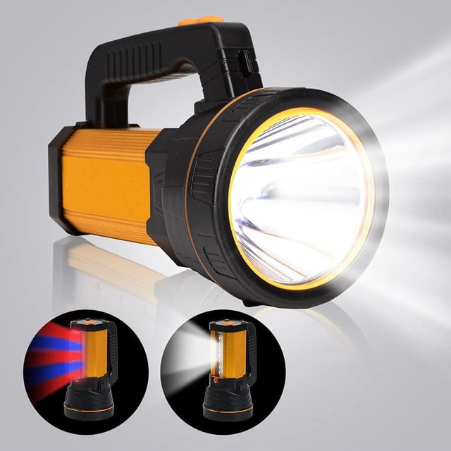 Ultra Powerful Led Flashlight Usb Rechargeable Flashlight, Large Bright High Long Range, For Household Camping Emergency
