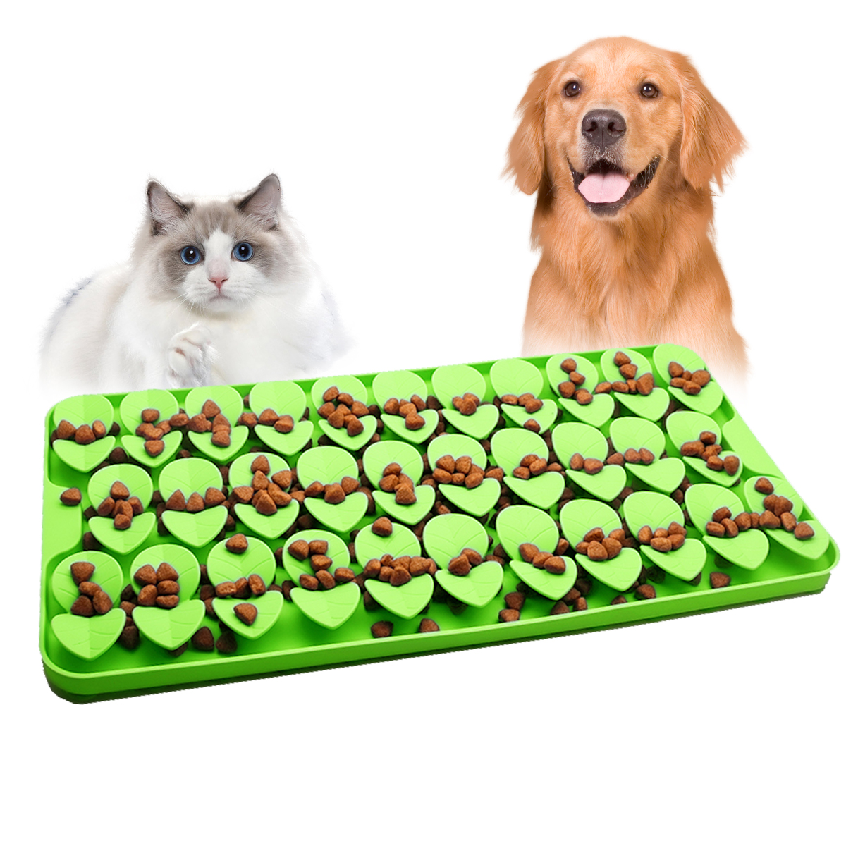 PayUSD Slow Feeder Dog Pad Grip Lick Mat for Dogs and Cats Anti Slip
