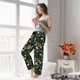 thumbnail image 5 of Fotbe Chamomile Pantalones de Pijama para Mujer, Pantalones de Dormir, Pantalones Pj con Cordón y Bolsillos-XX-Large, 5 of 6