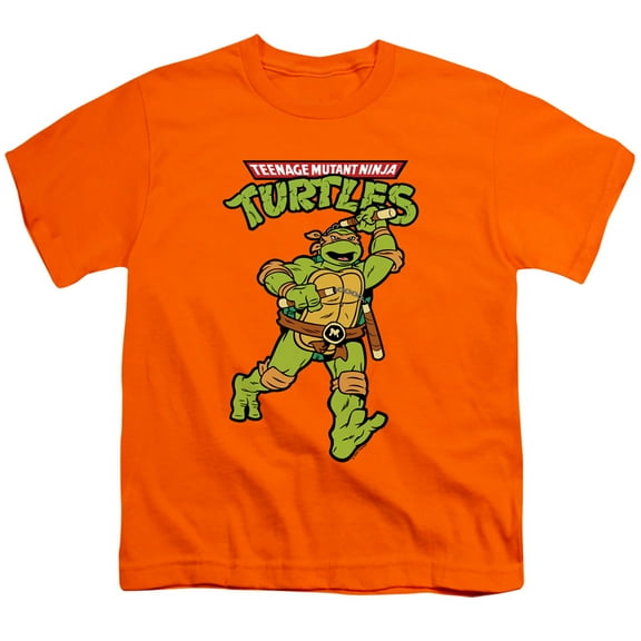 TMNT Teenage Mutant Ninja Turtles Retro Mikey Unisex Youth T Shirt