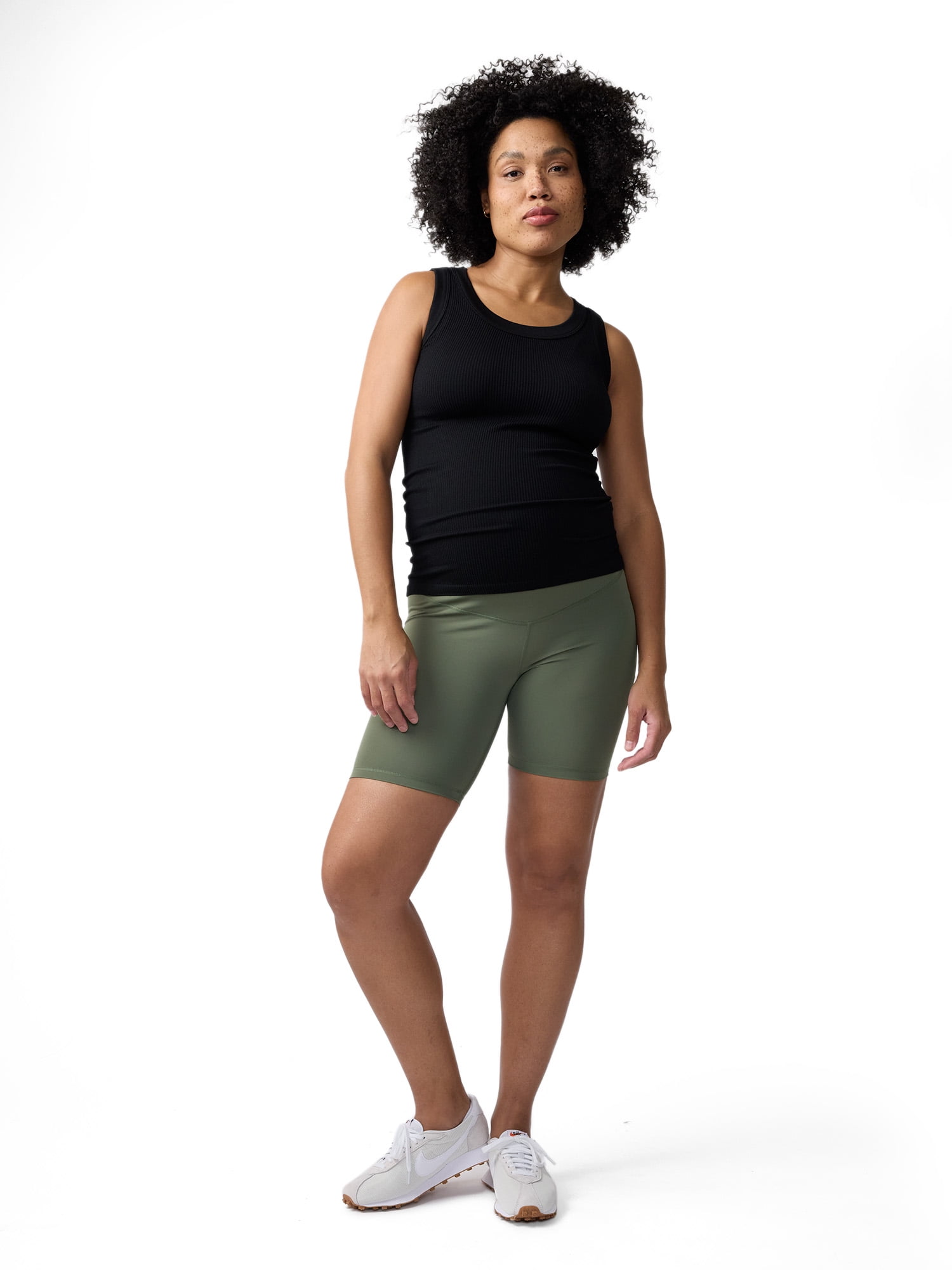 Ingrid & Isabel For Every Belly Women's Maternity Biker Shorts, Available in Sizes S-XXL