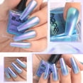 thumbnail image 2 of HLONK Holographic Color Changing Nail Polish 10ml Long Lasting No Bake Quick Dry Professional Manicure Polish Multi Angle Shifting Shimmer Effect Non Fading Chip Resistant Easy Applicatio, 2 of 4