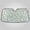 Green, variant on Haosy Foldable Car Windshield Sun Shade Front Window Visor Blocks UV Rays Keeps Interior Cool 55x27.6 Sage Green White Flower