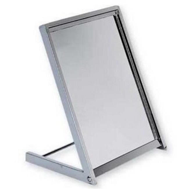 12 x 18 in. Shoe Mirror for Floor, Chrome