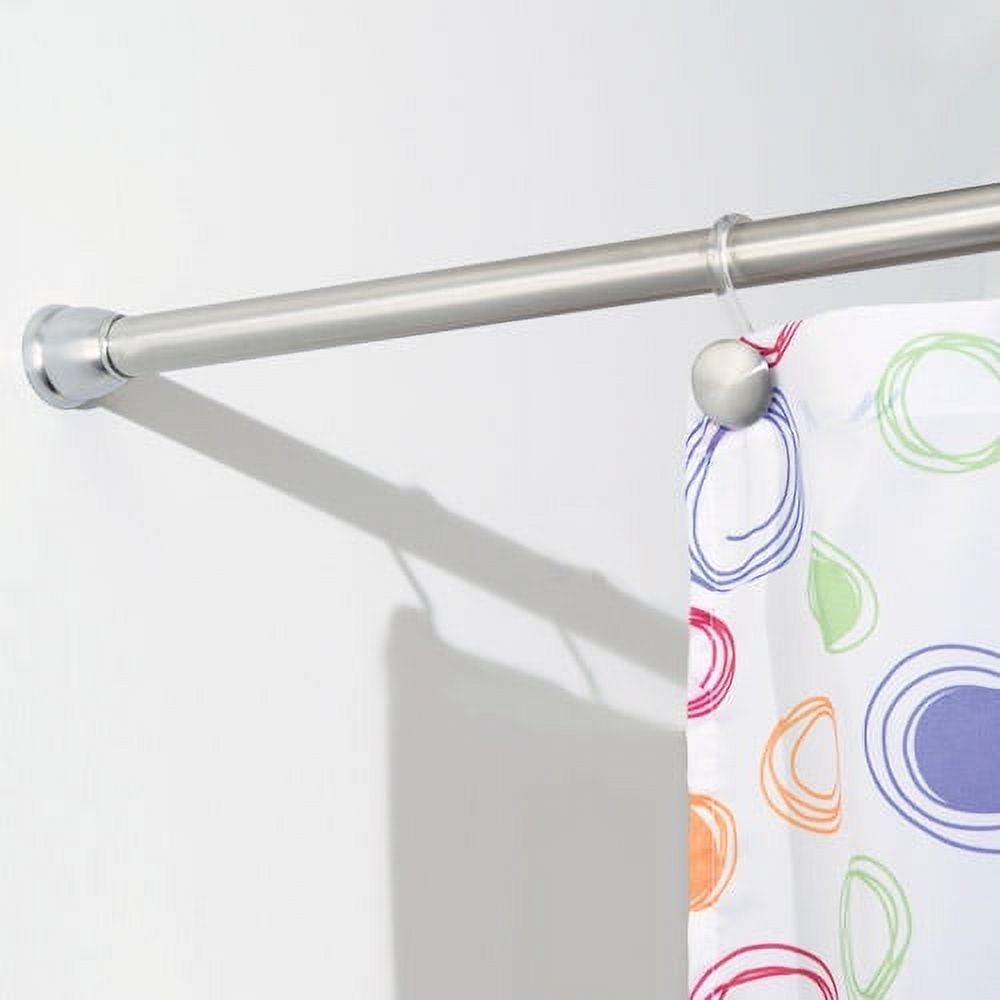 InterDesign Forma Ultra Shower Curtain Tension Rod, Brushed Stainless Steel - image 2 of 4