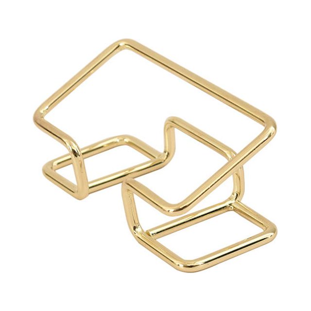 Business Card Holder Desktop Metal Wire Display Business Card Stand for