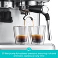 thumbnail image 2 of CASABREWS 5700Pro Espresso Machine with Grinder,Milk Frother Steam Wand,Barista-Quality Cappuccino Latte Machine LCD Display with LCD Display, 2 of 9