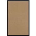 thumbnail image 1 of Linon Rugs Athena Leather Area Rug in Cork and Black-8' x 10', 1 of 1