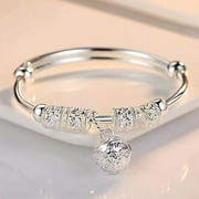 ZHXXCUM Women 925 Sterling Silver Charm Bracelet Jewelry