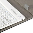 thumbnail image 4 of Cateissary Funda de cuero PU con teclado Bluetooth en uno, funda con soporte para tableta, a prueba de polvo, resistente al agua y a los arañazos Teléfono y Comunicación No. 4, 4 of 5