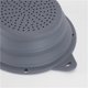 thumbnail image 4 of Silicone Collapsibles Colander with Handle Kitchen Space Saving Silicone Colander Drainage of Food,Vegetables,Fruits Grey, 4 of 4