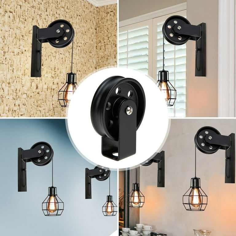 Count Lighting Accessories DIY Black Wheel Ceiling Fan Panels