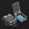 thumbnail image 4 of 1PC 20 Slots Nail Sequins Glitter Holder Nail Supplies Storage Box Manicure Tool Acrylic Case (Transparent), 4 of 7