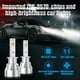 thumbnail image 1 of H1 LED Bulbs, 200% Super Bright Car LED Headlights 100W 6000K IP68 Waterproof Headlight Bulbs, Plug and Play, Pack of 2, 1 of 5
